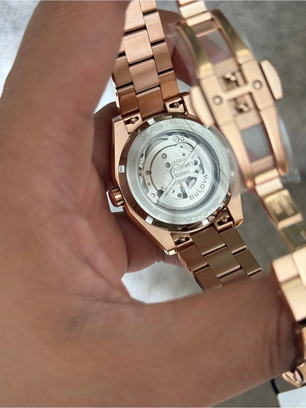 Bulova stylish wristwatch
